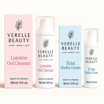 Verelle Skincare Duo - Lumière Gel Cleanser & Éclat Hydra Cream